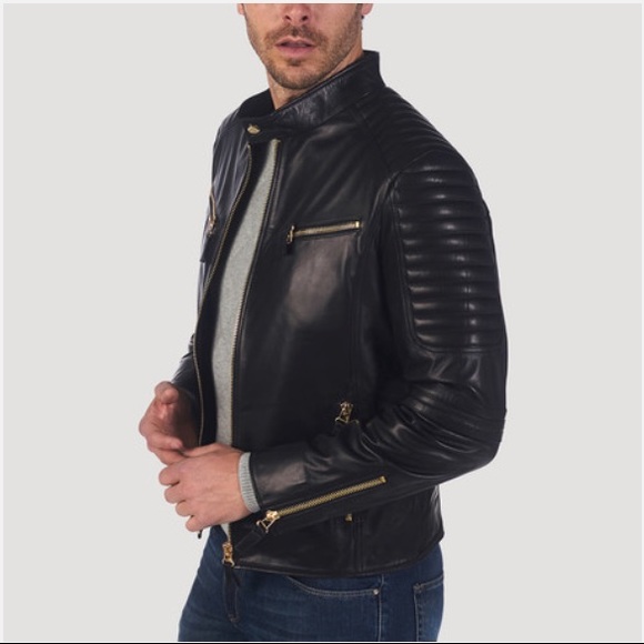 Giorgio Di Mare Leather Jacket - Picture 3 of 4